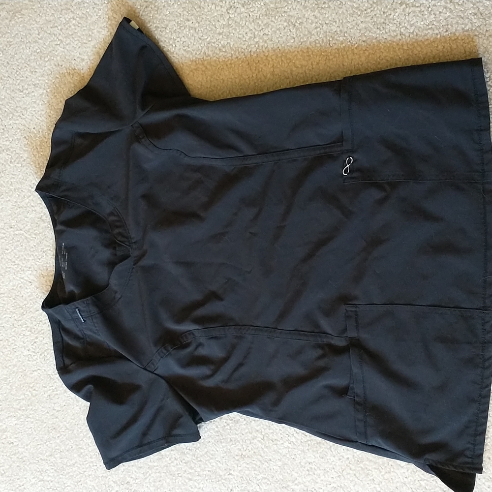 Cherokee Infinity Scrub top black medium